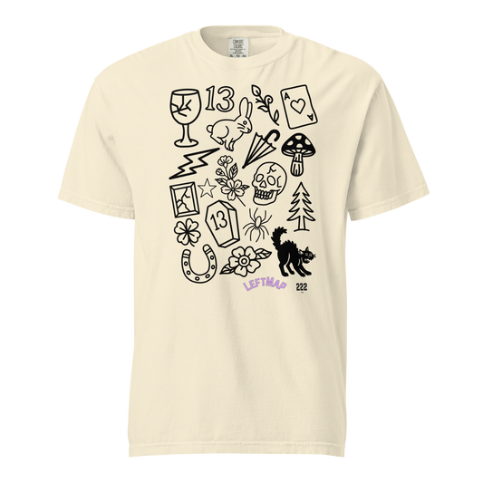 Friday 13 Themed Flash T-Shirt (Tan)